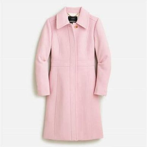 J. Crew Classic New Lady Day Double-cloth Wool Thinsulate Coat 4P NWT - Picture 1 of 3